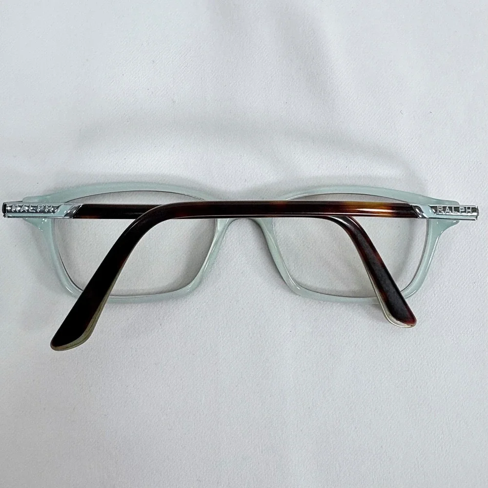 Ralph Lauren Eyeglasses RA7044 Tortoise Light Blue‎ Rectangular Frames Only 50mm